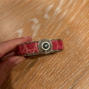 Light red/ pinkish Asprey bracelet